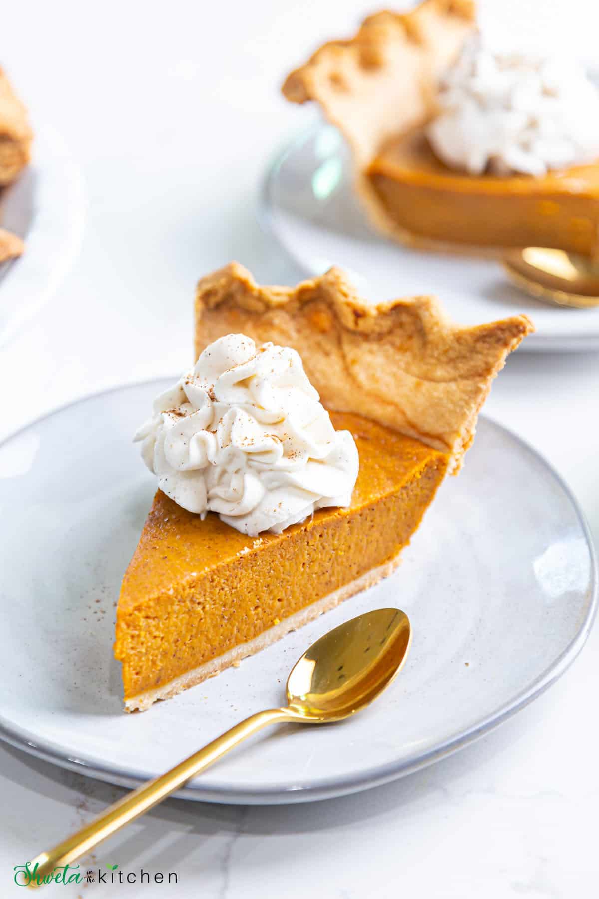 egg free pumpkin pie